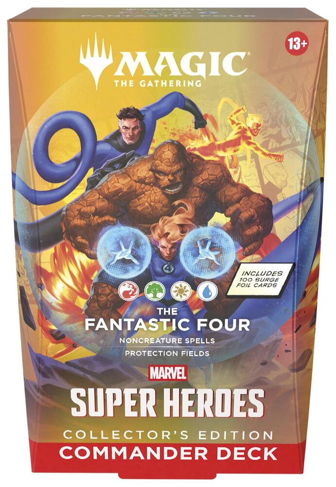 Magic the Gathering CCG: Universes Beyond - Marvel Super Heroes Commander Deck - Collector's Edition The Fantastic Four
