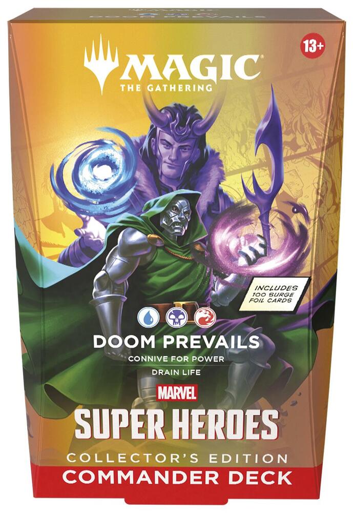 Magic the Gathering CCG: Universes Beyond - Marvel Super Heroes Commander Deck - Collector's Edition Doom Prevails