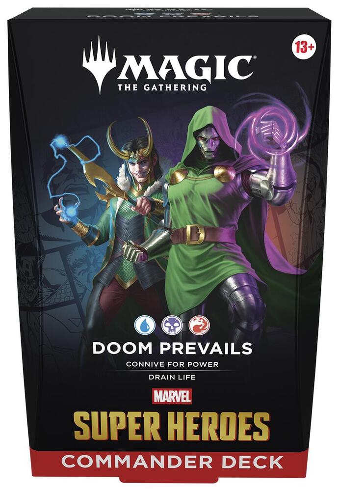 Magic the Gathering CCG: Universes Beyond - Marvel Super Heroes Commander Deck - Doom Prevails