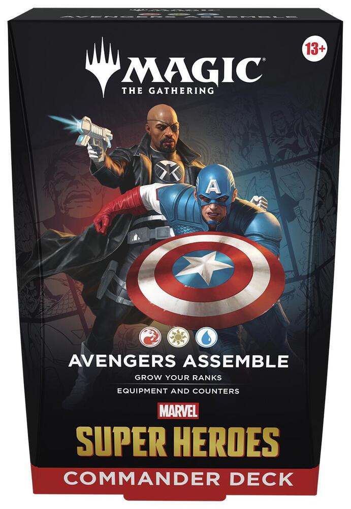 Magic the Gathering CCG: Universes Beyond - Marvel Super Heroes Commander Deck - Avengers Assemble