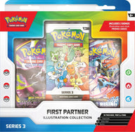 Pokemon TCG: Mega Evolution - First Partner Illustration Collection (SERIES 3)