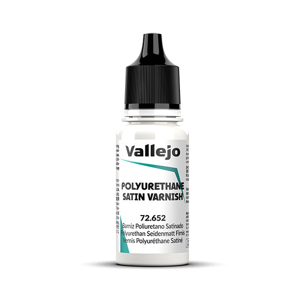 Varnish: Polyurethane Satin Varnish, 18 ml.