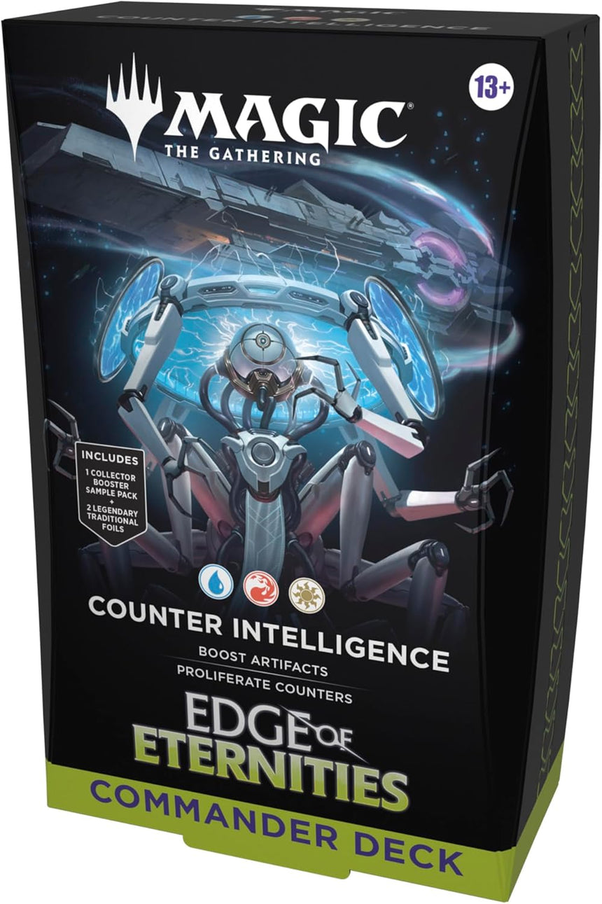 MTG Edge of Eternities -  Counter Intelligence - Commander Deck