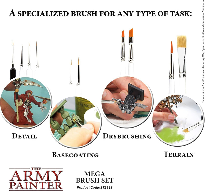 The Army Painter: Brush Mega Set