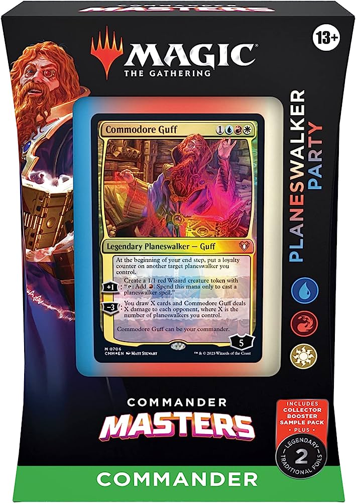 Magic the Gathering CCG: Commander Masters Commander Deck - Planeswalker Party