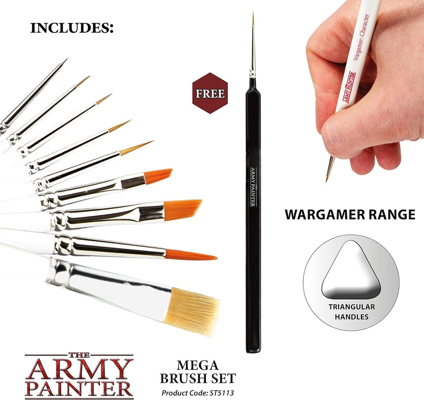 The Army Painter: Brush Mega Set