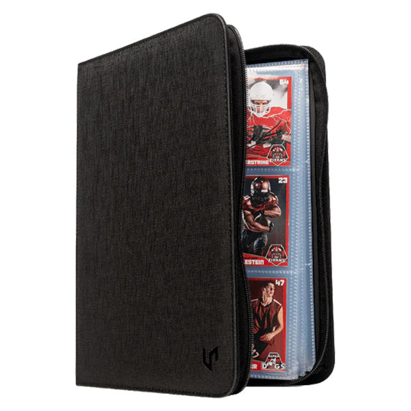Binder: PRO 9-Pocket Premium Zippered- Black