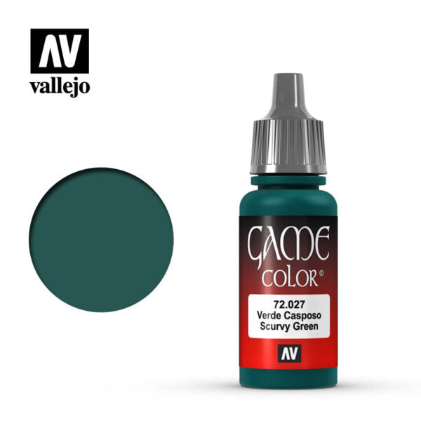 Game Color: Scurvy Green, 17 ml.