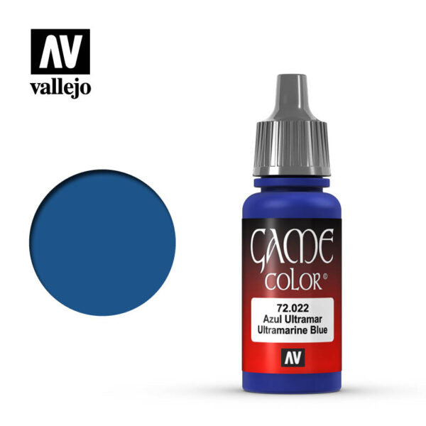 Game Color: Ultramarine Blue, 17 ml.