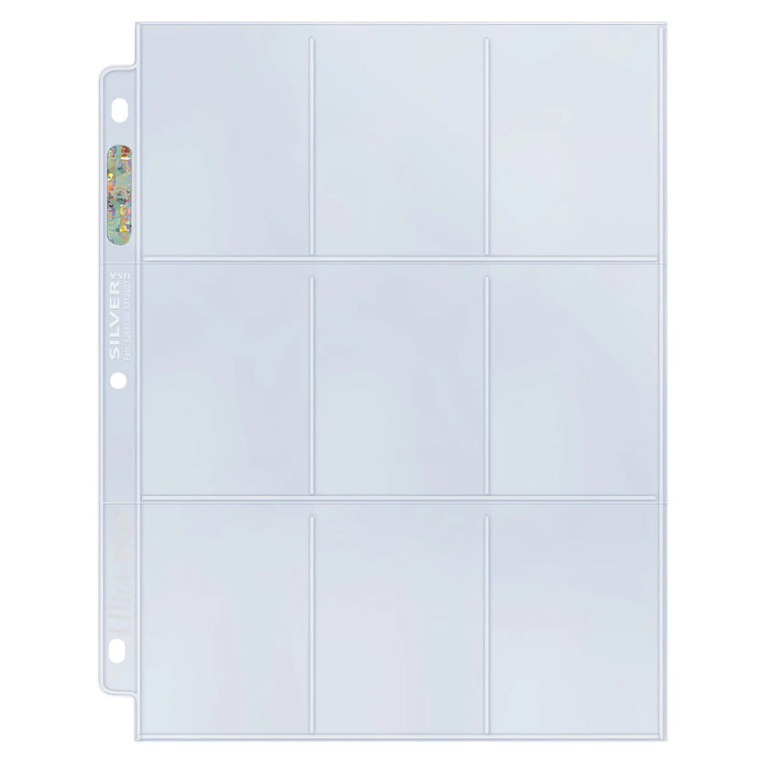 9 Pocket Card PRO Silver Series (100)