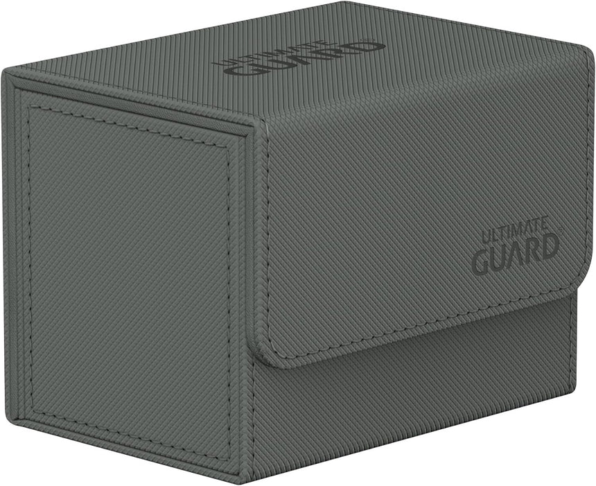Ultimate Guard - Deck Case: 80+ Sidewinder Standard Size Monocolor - Grey