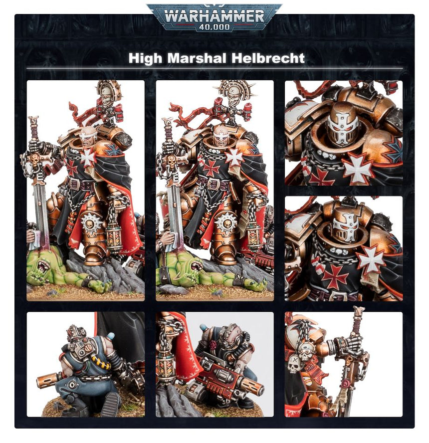 Games Workshop: Warhammer 40K: Black Templars: High Marshal Helbrecht