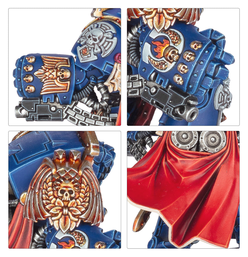 Warhammer 40,000: Ultramarines: Marneus Calgar in Armour of Antilochus