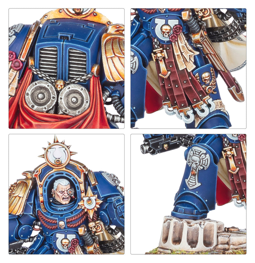 Warhammer 40,000: Ultramarines: Marneus Calgar in Armour of Antilochus