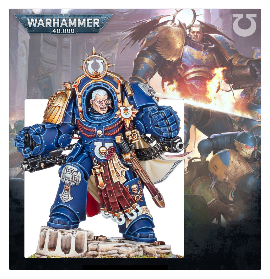 Warhammer 40,000: Ultramarines: Marneus Calgar in Armour of Antilochus