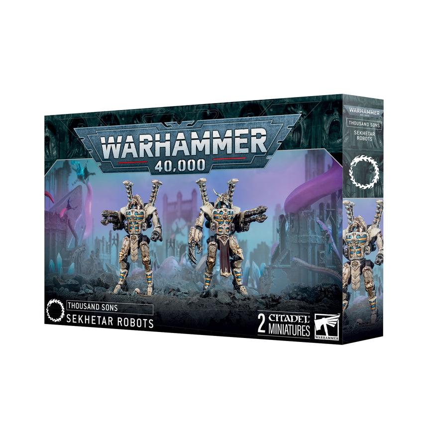 Warhammer 40,000 - Sekhetar Robots