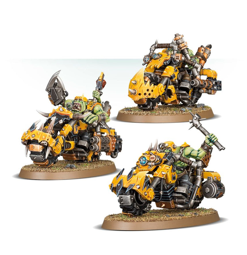 Warhammer 40,000 - Orks: Ork Warbiker Mob