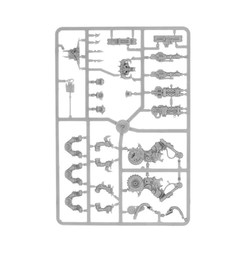 Warhammer 40,000 - Orks: Ork Warbiker Mob