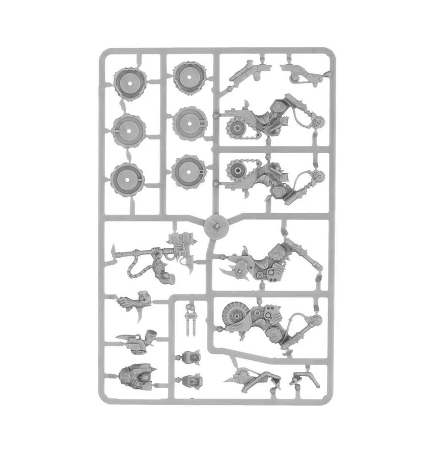 Warhammer 40,000 - Orks: Ork Warbiker Mob