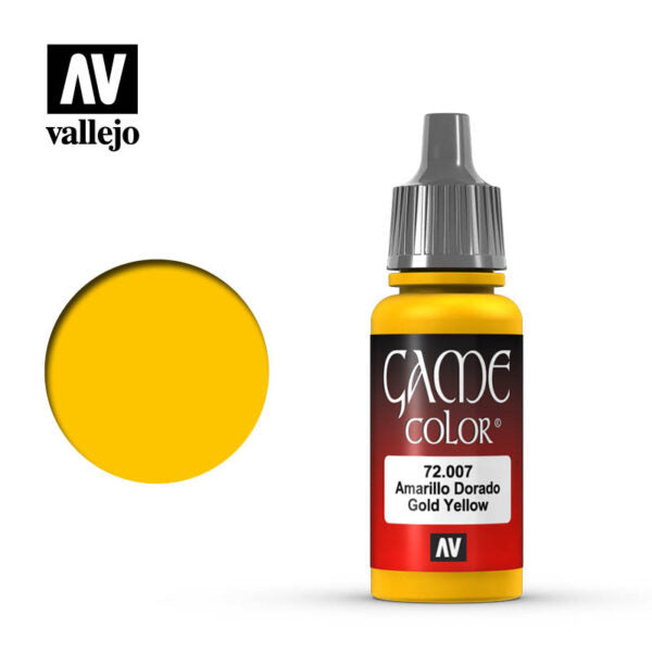 Game Color: Gold Yellow, 17 ml.