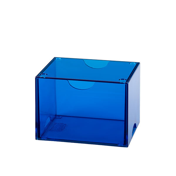 Dragon Shield Deckbox: 100+ Strongbox- Clear Blue