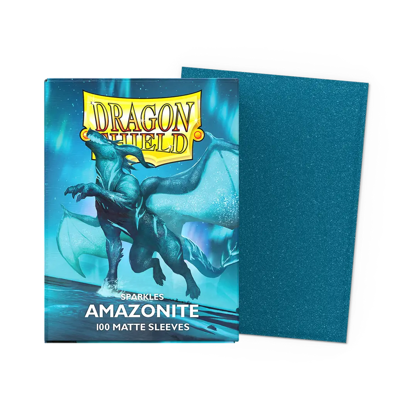 Dragon Shields - Amazonite - Matte Sleeves - Standard Size