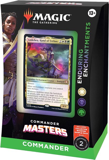 Magic the Gathering CCG: Commander Masters Commander Deck - Enduring Enchantments