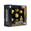 D&D Dragon Scale Metal Dice Set: Gold