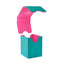Squire PLUS 100+ XL Convertible Teal/Pink Deck Box