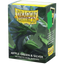 Dragon Shields - Apple Green & Silver - Dual Matte Sleeves - Standard Size