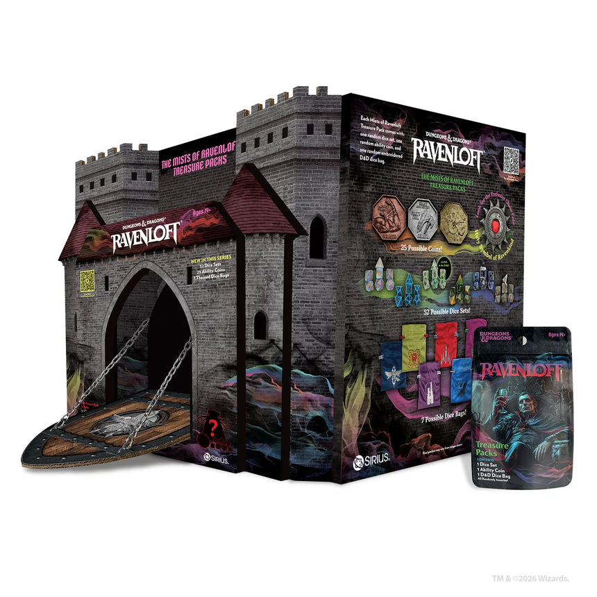 Sirius Dice D&D Mists of Ravenloft Treasure Packs