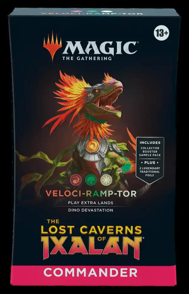 Magic the Gathering CCG: Lost Caverns of Ixalan Commander Deck - VELOCI - RAMP - TOR