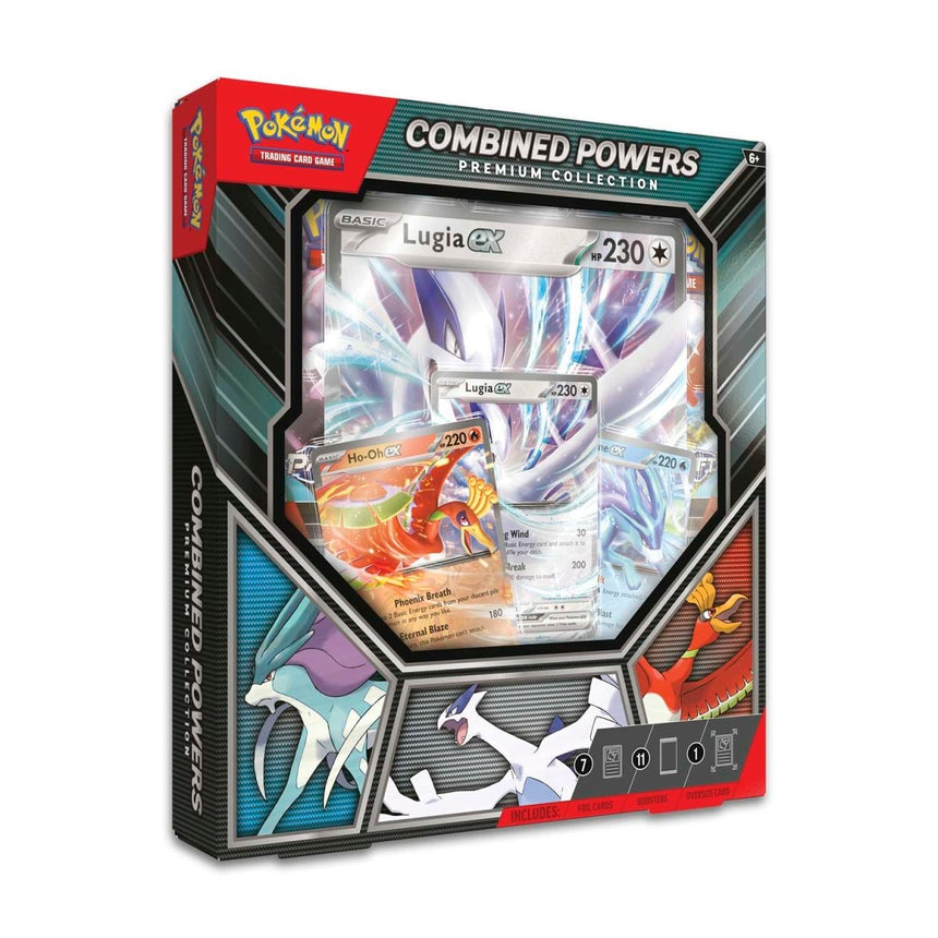Pokemon Combined Powers Premium Collection - Suicune ex Lugia ex Ho-Oh BAM Cards Pokemon Combined Powers Premium Collection - Suicune ex Lugia ex Ho-Oh BAM Cards