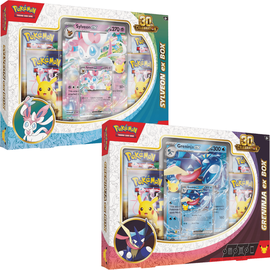 Pokemon 30th Celebration EX Box