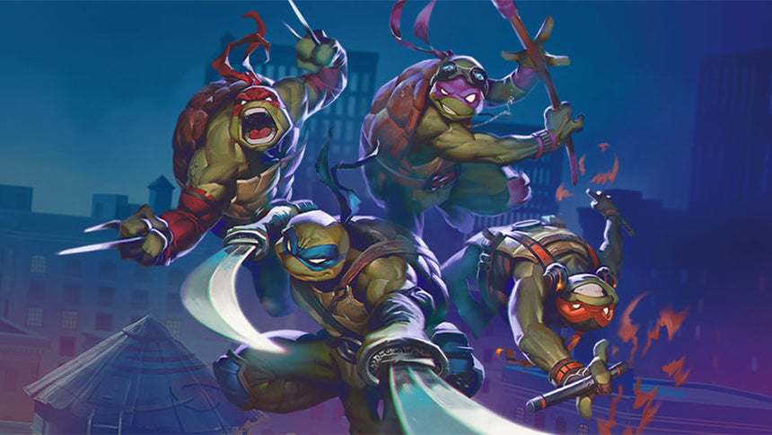 Sunday 3PM (3/1): Teenage Mutant Ninja Turtles 2-Headed Giant Prerelease Sealed Tournament