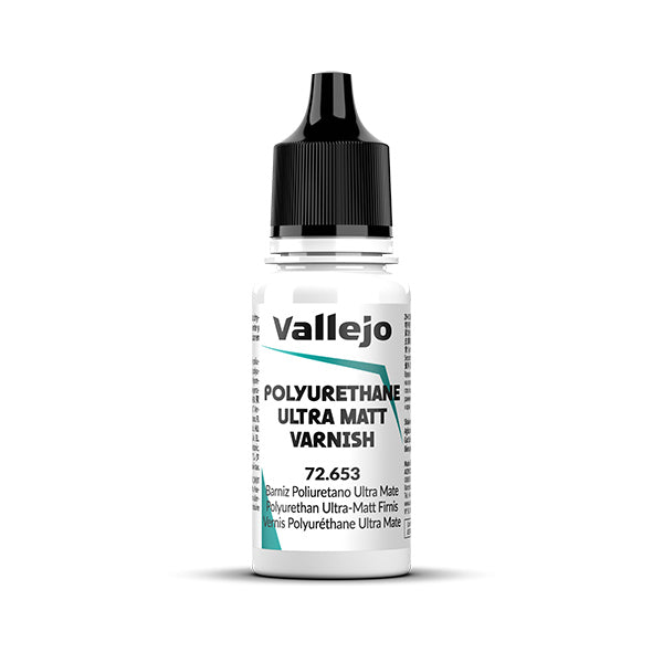 Varnish: Polyurethane Ultra Matte Varnish, 18 ml.
