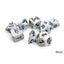 7-Die Set Marble: Calcite/Black (+bonus die) (Lab Dice 8)