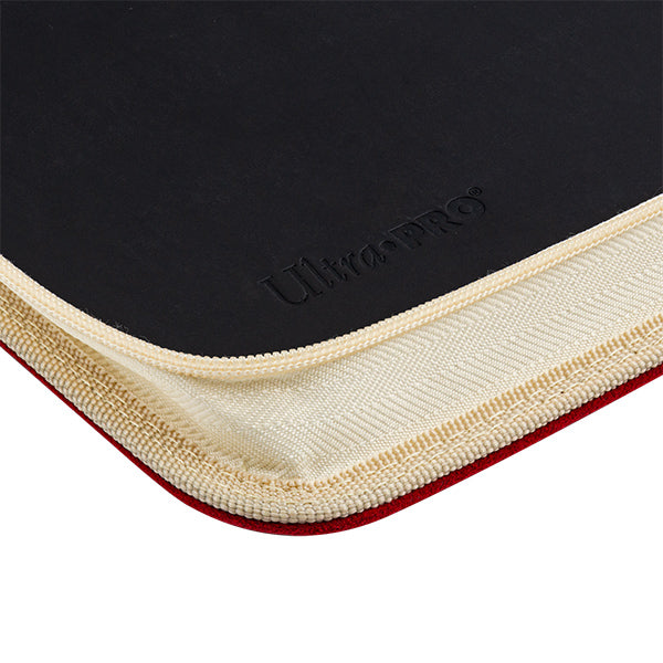 Binder: PRO 9-Pocket Zippered Vivid Deluxe- Red