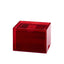 Dragon Shield Deckbox: 100+ Strongbox- Clear Red