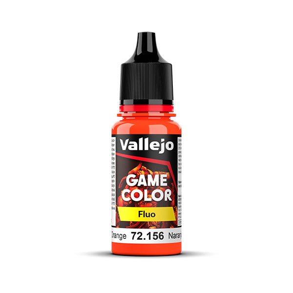 Game Color: Fluorescent Orange, 18 ml.