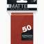 UltraPro Pro-Matte Standard Deck Protector Sleeves - 50ct - Red Matte
