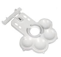 Paint Palette - Kitty Caddy - White