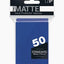 UltraPro Pro-Matte Standard Deck Protector Sleeves - 50ct - Blue Matte