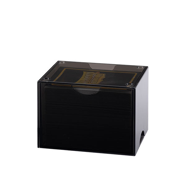 Dragon Shield Deckbox: 100+ Strongbox- Clear Black