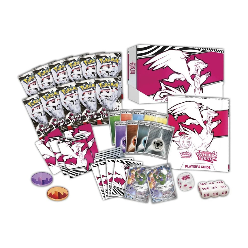 Pokemon TCG: Scarlet & Violet - POKEMON CENTER White Flare Elite Trainer Box