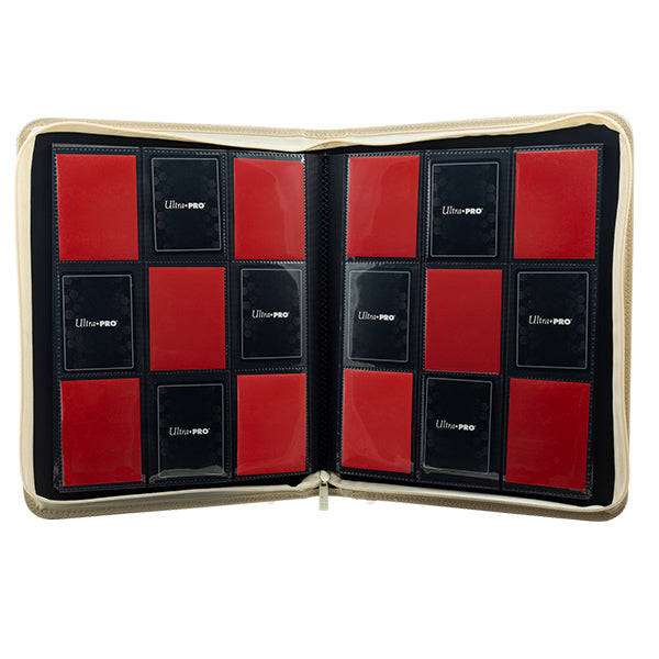Binder: PRO 9-Pocket Zippered Vivid Deluxe- Red
