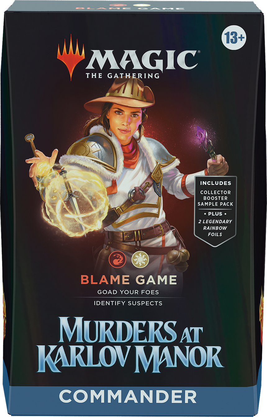 Magic the Gathering CCG: Blame Game - Commander Deck - Murders at Karlov Manor