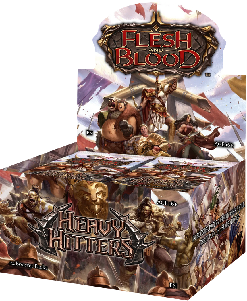 Flesh and Blood TCG: Heavy Hitters Booster Display (24)