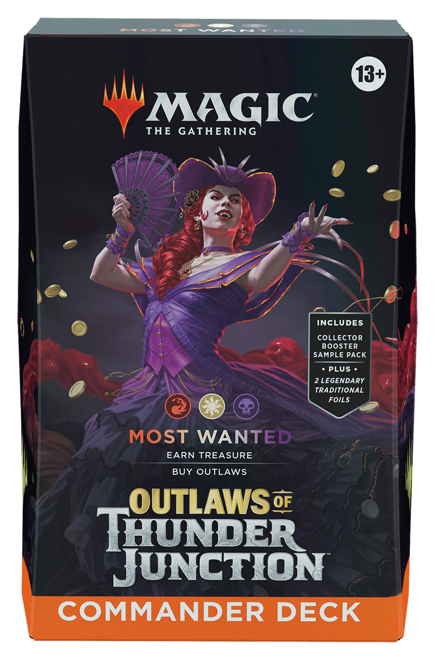 Magic the Gathering CCG: Most Wanted - Outlaws of Thunder Junction Commander Deck