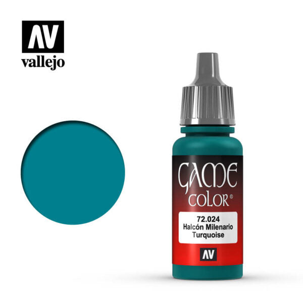 Game Color: Turquoise, 17 ml.